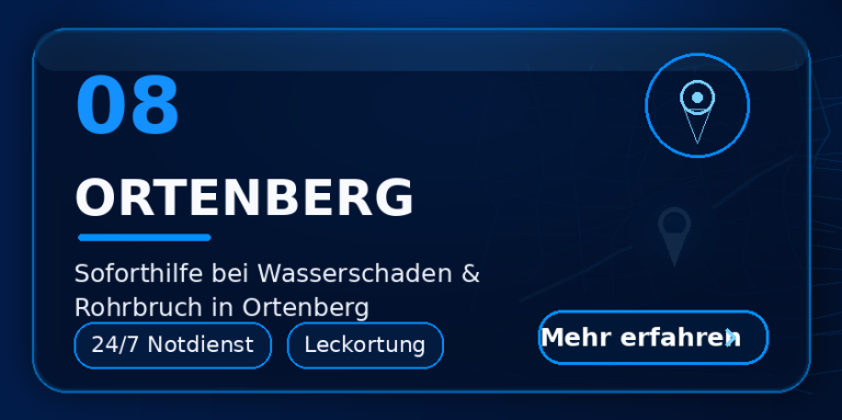 Ortenberg Wasserschaden Ortenberg – Rohrbruch Notdienst Wetterau
