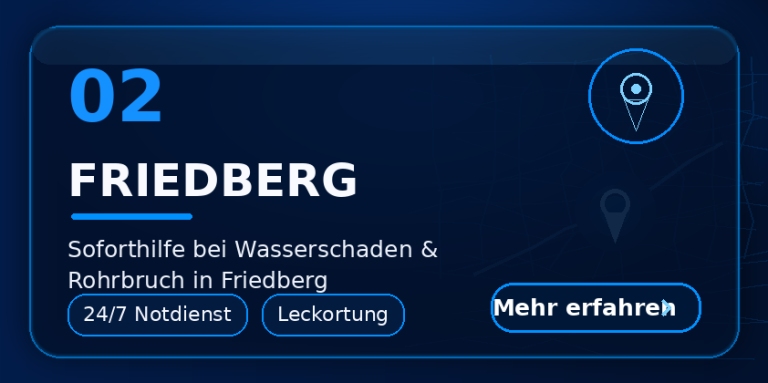 Friedberg Wasserschaden Friedberg Hessen – RohrbruchExpress Wetterau