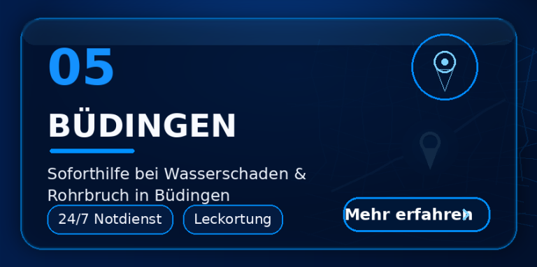Büdingen Wasserschaden Büdingen – technische Trocknung und Sanierung